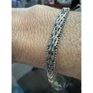 Vintage Italian Sterling Silver Bracelet 925